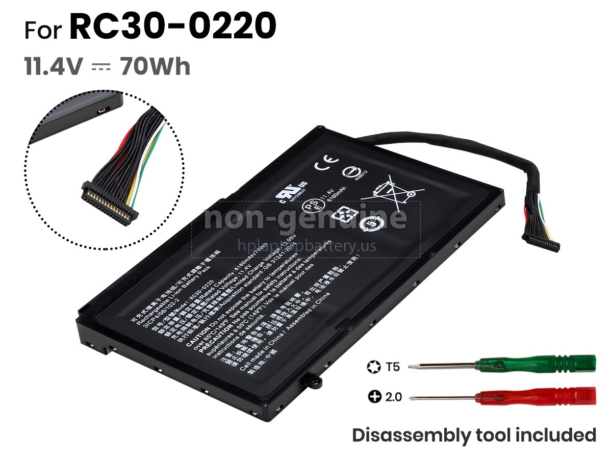 replacement Razer BLADE PRO RZ09-0220 battery