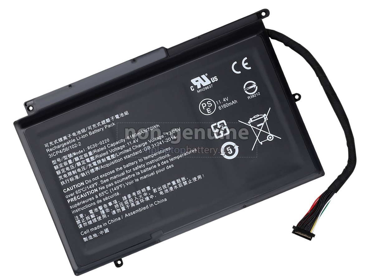 replacement Razer BLADE PRO RZ09-0220 battery