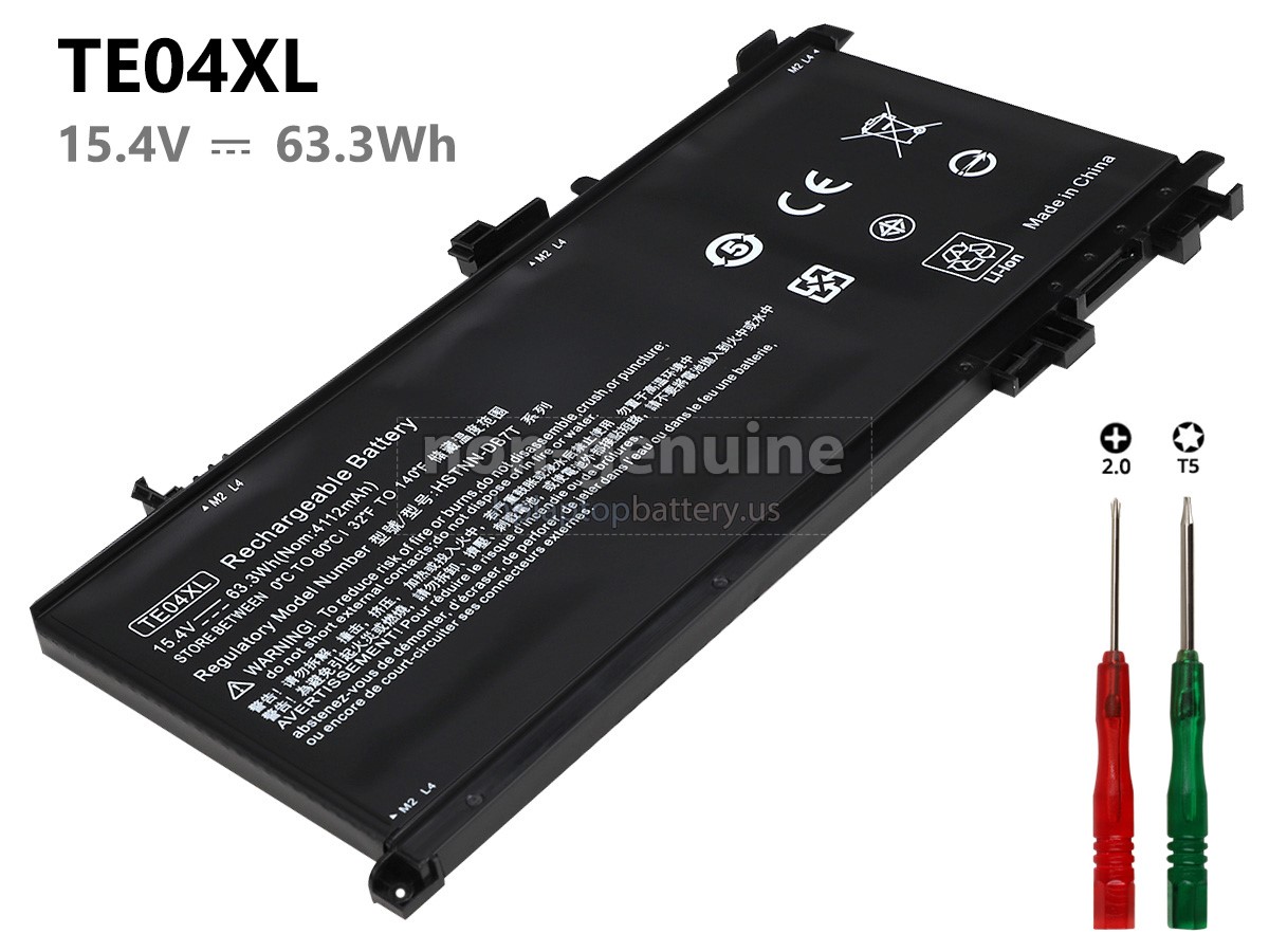 replacement HP Omen 15-AX202NL battery