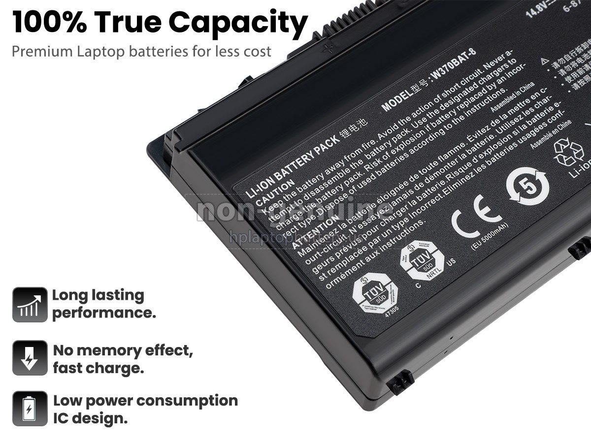 replacement Gigabyte P2742G battery
