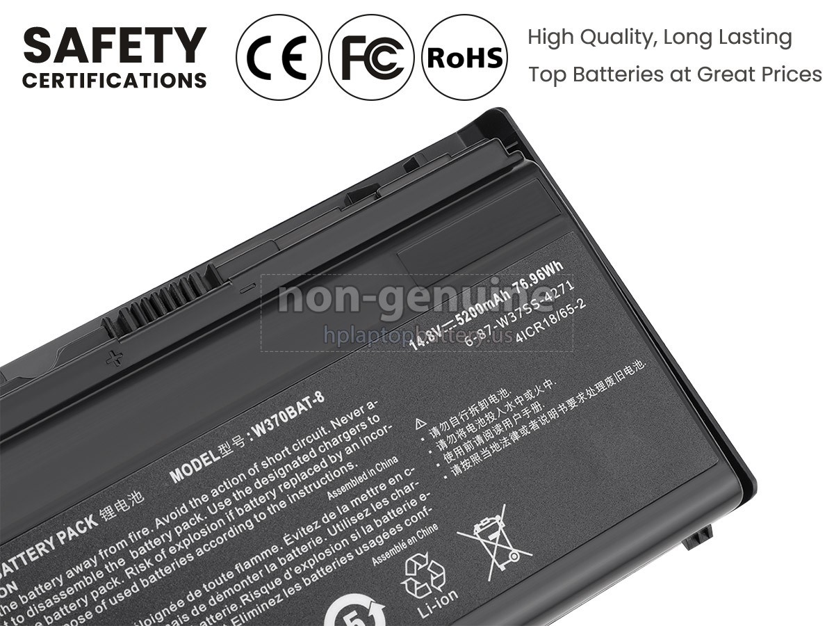 replacement Gigabyte P2742G battery