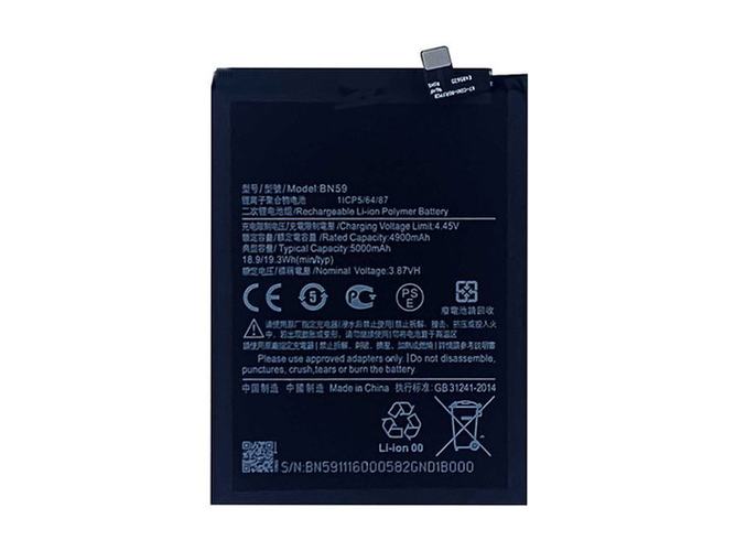 Battery for XiaoMi Redmi Note 10